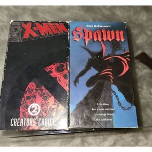 X-Men & Spawn VHS set